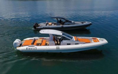 Sacs Tecnorib toont Pirelli-vloot tijdens Palma International Boat Show