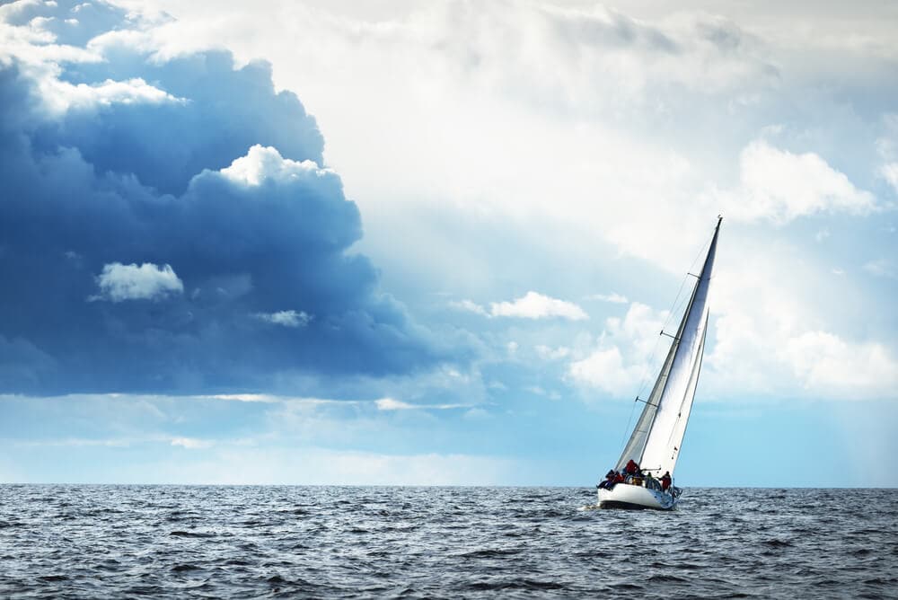 Minder ruimte voor zeilboten op de Noordzee