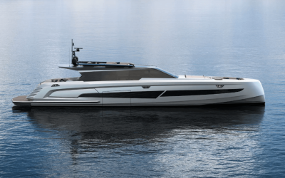 Vanquish Yachts viert de lancering van haar grootste superjacht