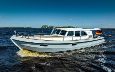 Boarncruiser 38 Classic Line te water gelaten
