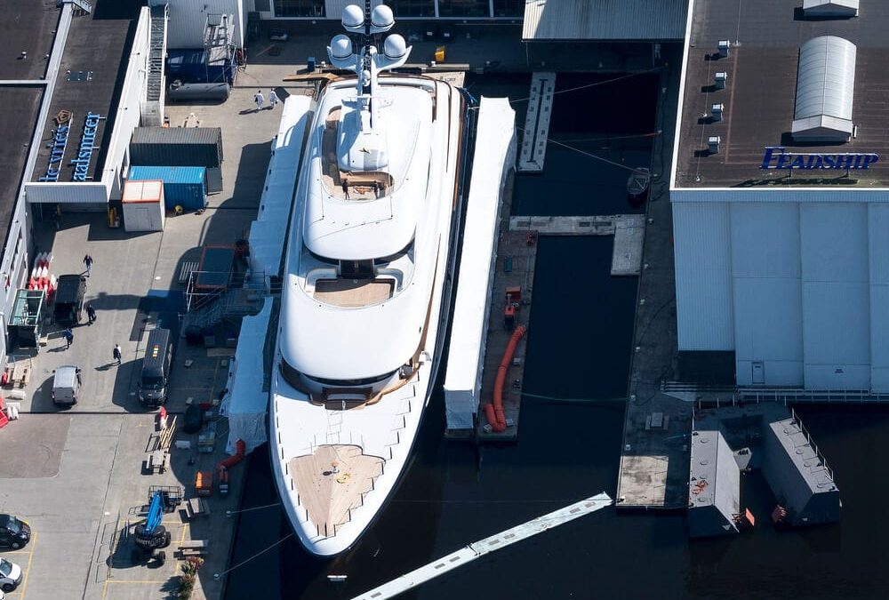 Nederlandse superjachtbouwers ook in 2022 internationaal geroemd