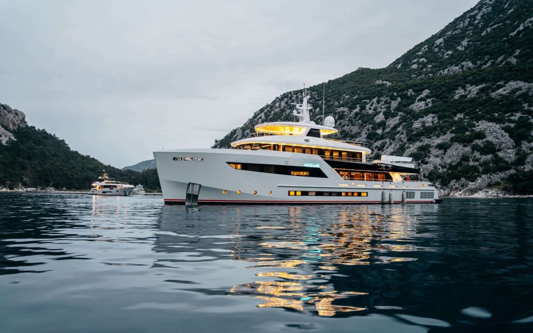 Bering Yachts toont eerste beelden B145