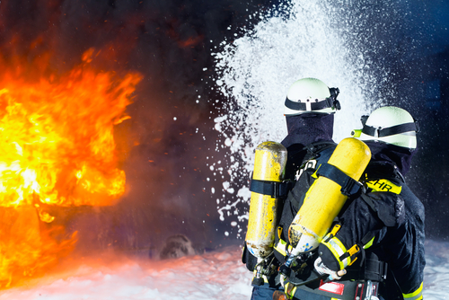 Brand op vrachtschip boven Ameland