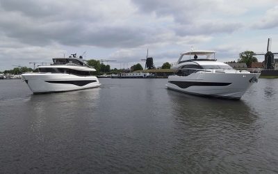 Princess Yachts levert twee zussen met een eigen bestemming
