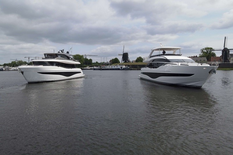Princess Yachts levert twee zussen met een eigen bestemming