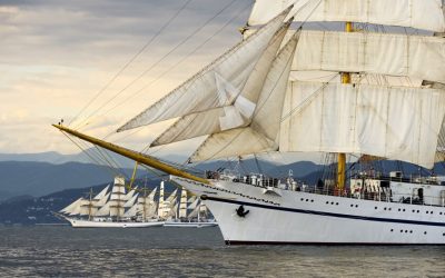 Tallships keren terug naar haven Den Helder