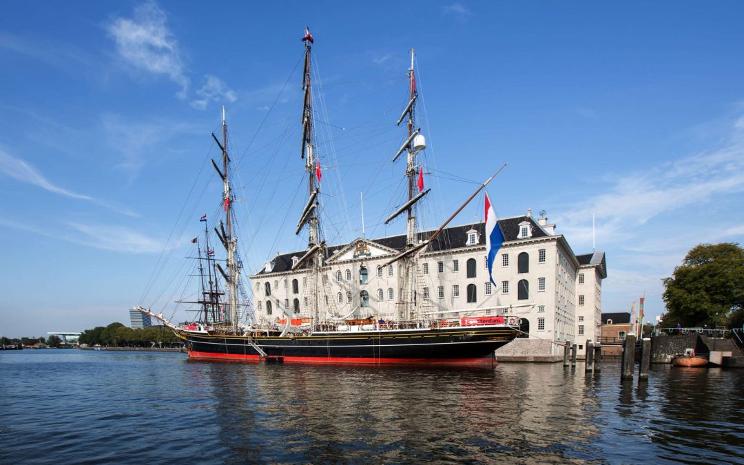 Tall ships te bezichtigen bij Het Scheepvaartmuseum