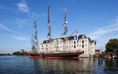 Tall ships te bezichtigen bij Het Scheepvaartmuseum