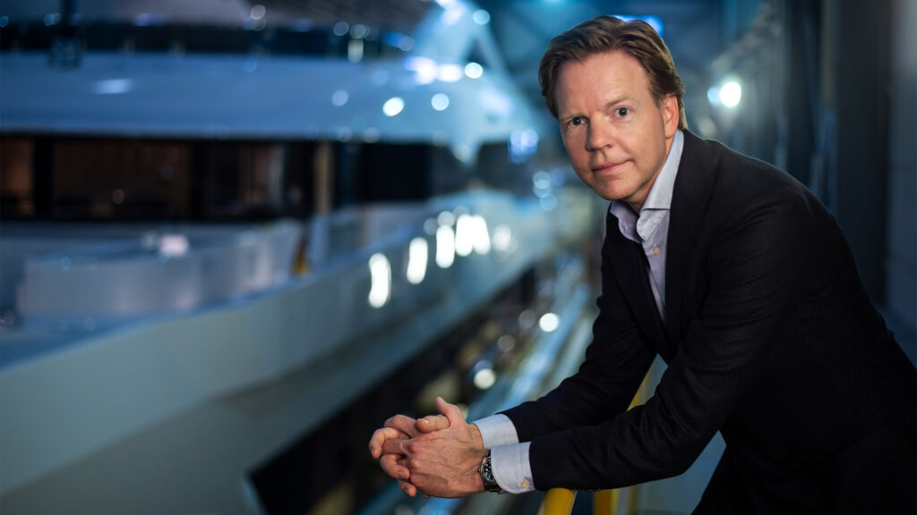 Niels Vaessen vanaf 1 november nieuwe CEO van Heesen Yachts