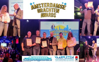 Uitreiking Amsterdamse Grachten Awards groot succes