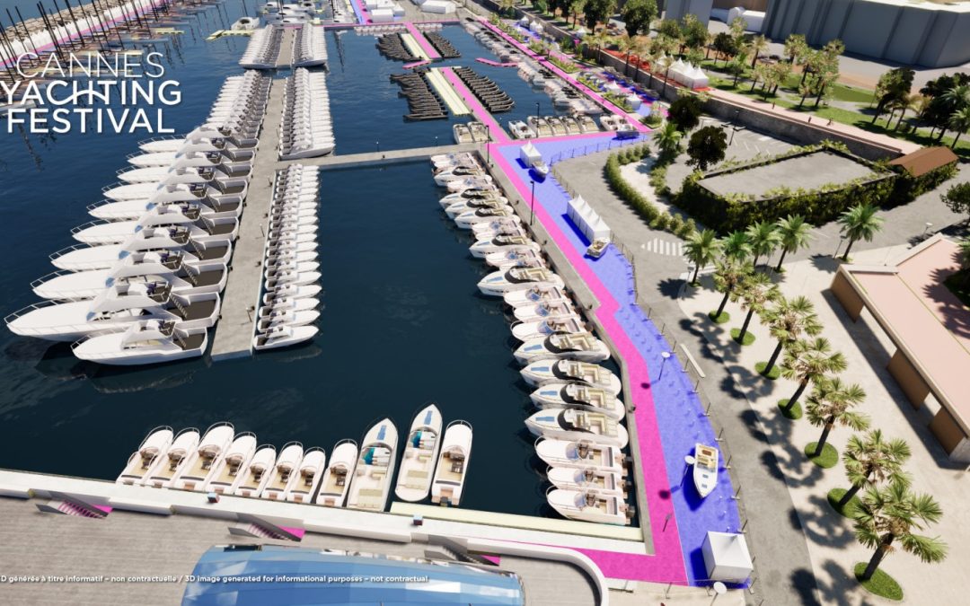 Cannes Yachting Festival wijzigt beursindeling