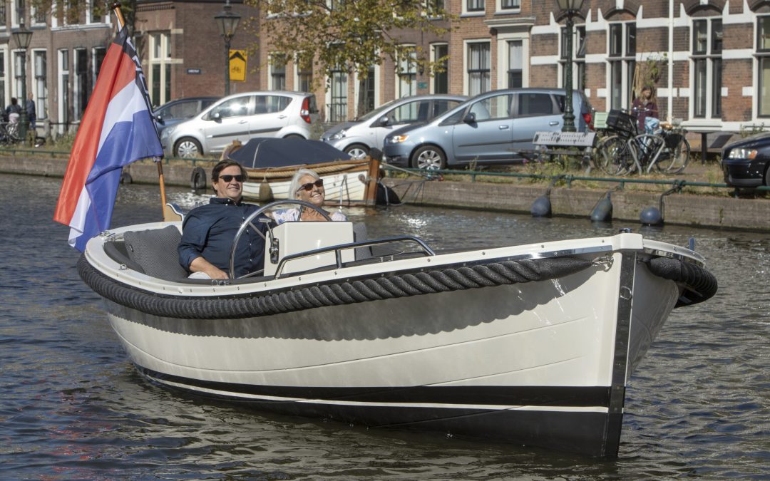 Isloep toont haar hybride sloep op de beurs Boot Holland