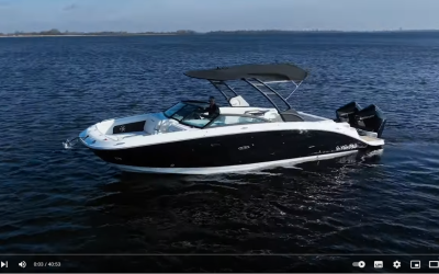 Video van de maand APRIL 2024: Sea Ray SDX 290 Outboard