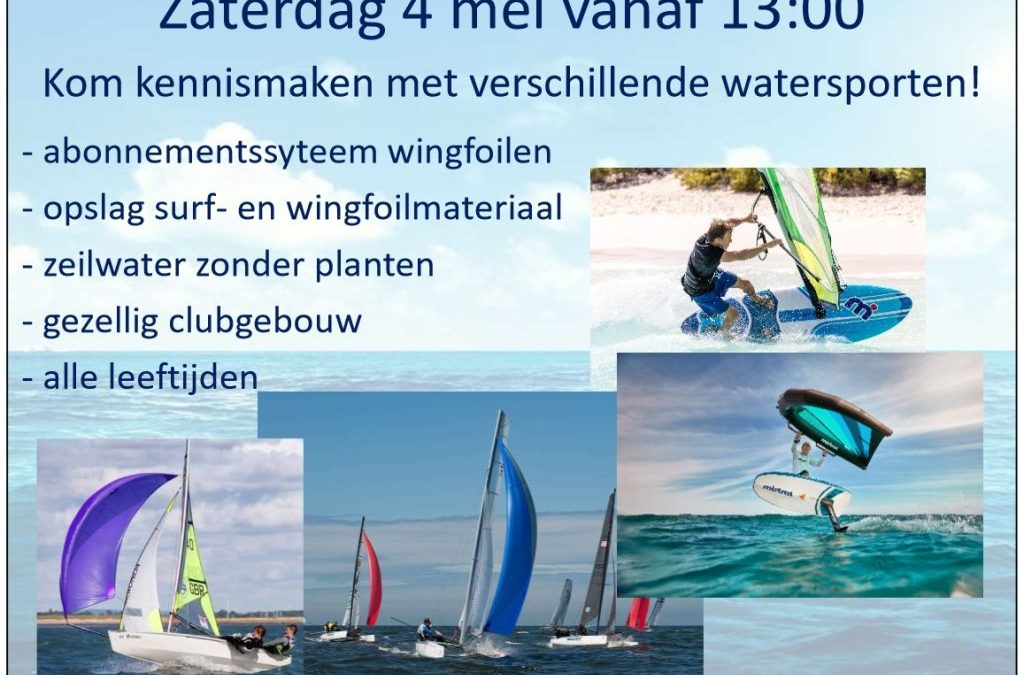 Open Dag 4 mei bij catamaranvereniging Hellecat