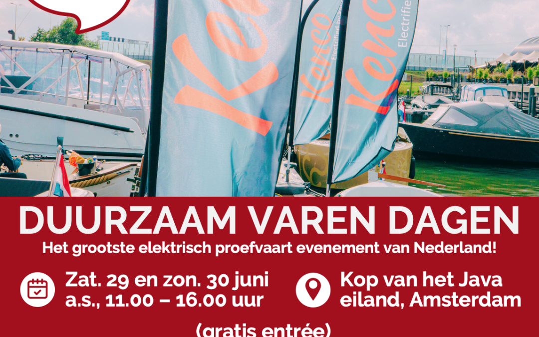 Duurzaam Varen Dagen: 29 en 30 juni, Java-eiland Amsterdam