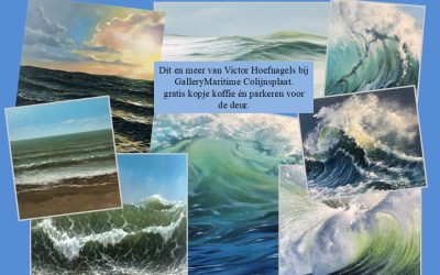 Maritiem kunstenaar Victor Hoefnagels exposeert bij GalleryMaritime (Colijnsplaat)