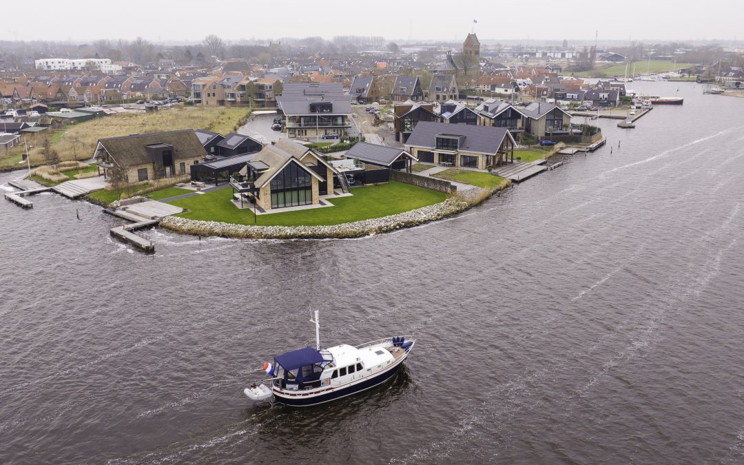 Koud…heel erg koud bij opnames wintervaren in Grou