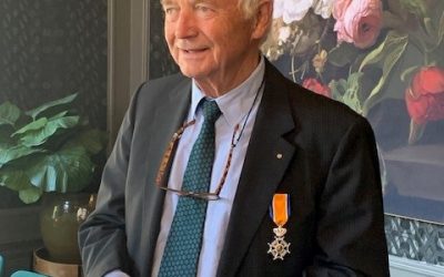 Jan de Vreede geridderd voor vrijwilligerswerk in de watersport