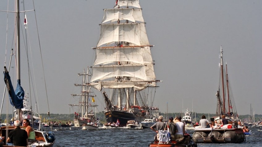 Vignetplicht tijdens Sail Amsterdam