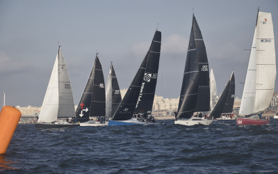 Recordaantal deelnemers Vuurschepenrace tijdens North Sea Regatta 2025