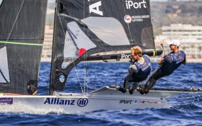 Nederlandse zeilers op EK 49er, FX en Nacra17 in Thessaloniki