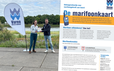 Marifoonkaart stimuleert goed marifoongebruik recreatievaart