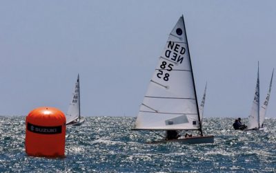 Reünie Europeklasse op Braassemermeer 