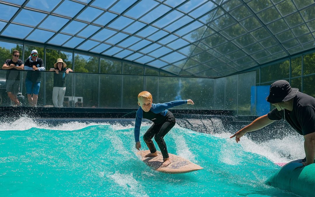 Surf Pill combineert surfen met waterzuivering