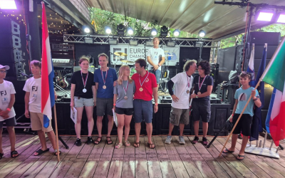 Guido en Nynke Sol Europees Kampioen Flying Junior 2025
