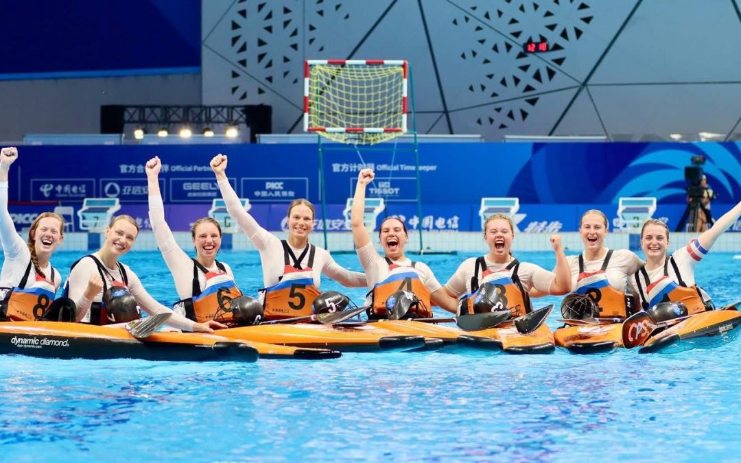 Kanopolo dames winnen historische bronzen medaille op World Games