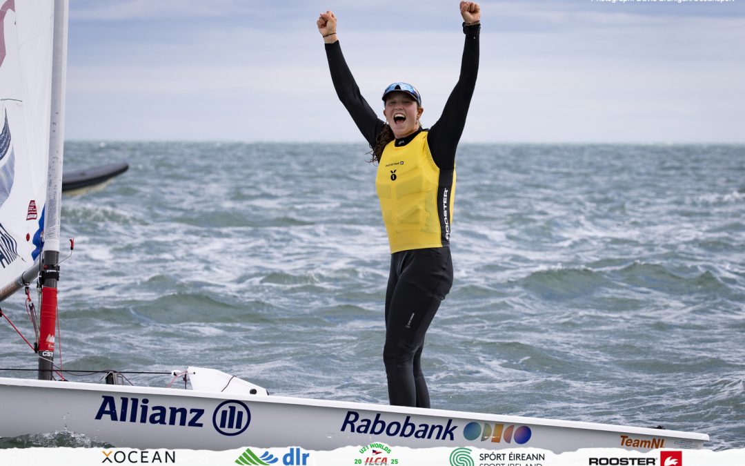 Roos Wind verovert U21 wereldtitel in olympische ILCA 6 klasse