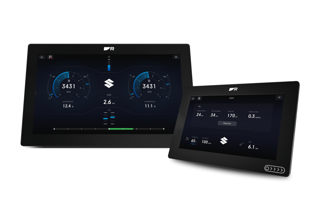 Raymarine en Suzuki Marine presenteren verbeterde motorintegratie voor Axiom-kaartplotters