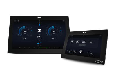 Raymarine en Suzuki Marine presenteren verbeterde motorintegratie voor Axiom-kaartplotters