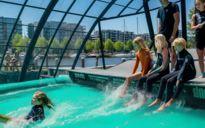 Veel interesse voor surf-kas op stedelijk water
