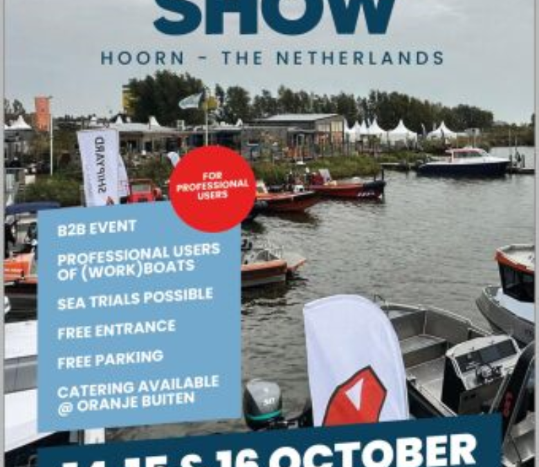 Werkbotenbeurs Hoorn 14 – 16 oktober