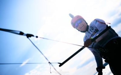 Jessie Kampman leidt na openingsdag WK Formula Kite