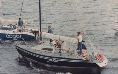 NK 1/4 tonners samen met 1/2 tonners in Muiden