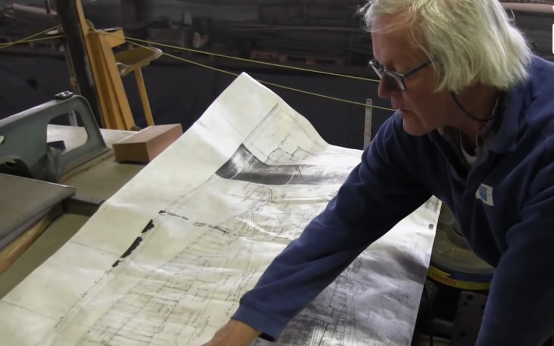 Refit zeiljacht Alert voortvarend van start