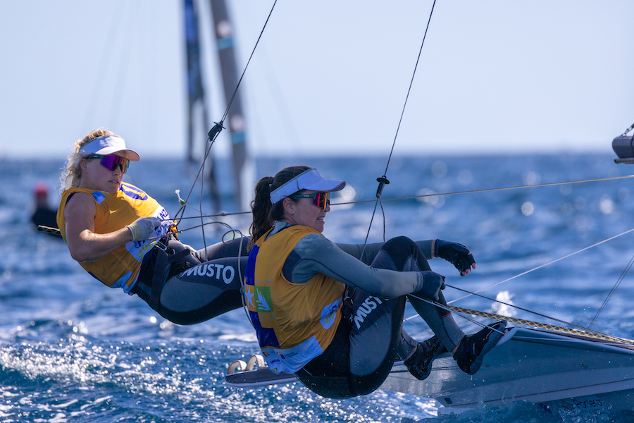 Odile van Aanholt hervat als kersverse moeder olympische zeilcarrière