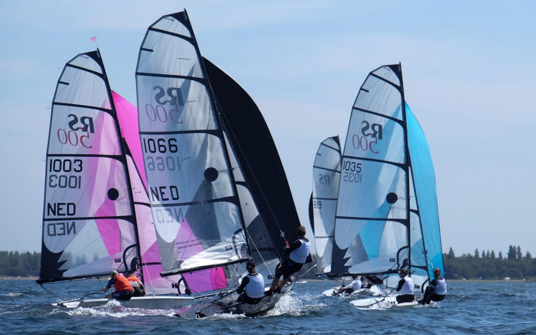 RS Feva, RS500 en RS Aero slaan de handen ineen