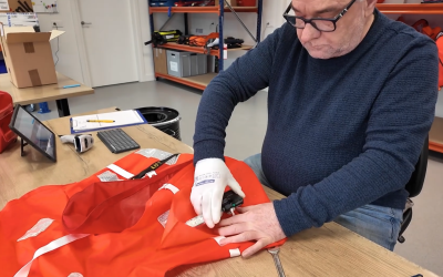 Laat je reddingsvest in maart voordelig keuren