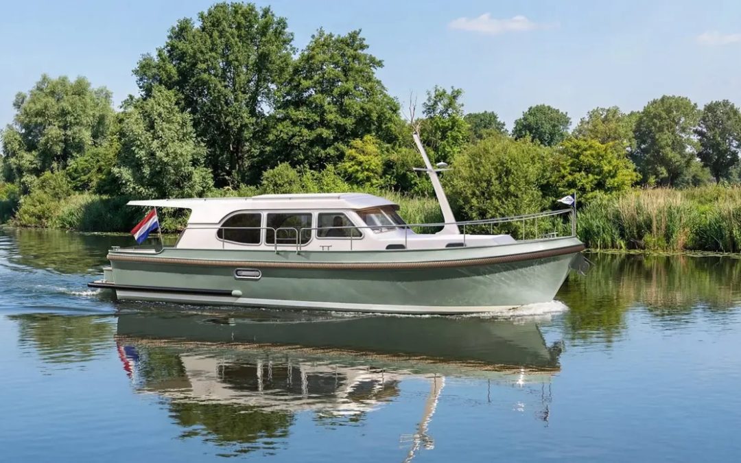 ‘Mystic Green’ Linssen Grand Sturdy 35.AC debuteert op Season opening show