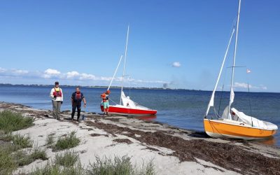 Proefzeilen met Wayfarer tijdens Sneek in-water