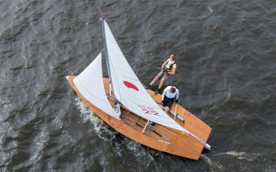 Leer wedstrijdzeilen in Spankerklasse