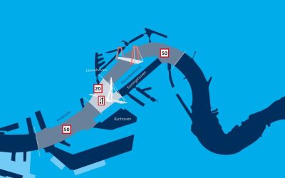 Per 1-4-’26 verlaagde maximale vaarsnelheid in Rotterdam