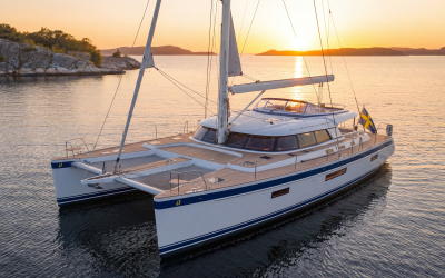 Hallberg-Rassy introduceert catamaran