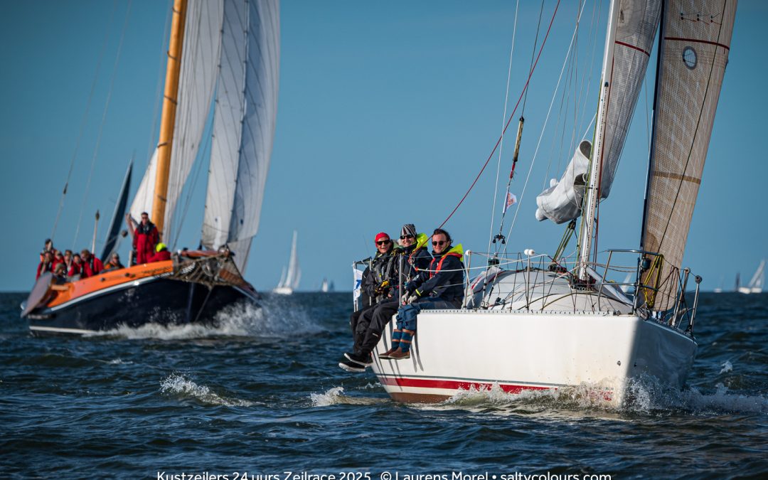Kustzeilers 24 Uurs Zeilrace start met Windstrijdergroepen