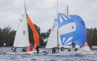 Easter regatta op Loosdrechtse plassen