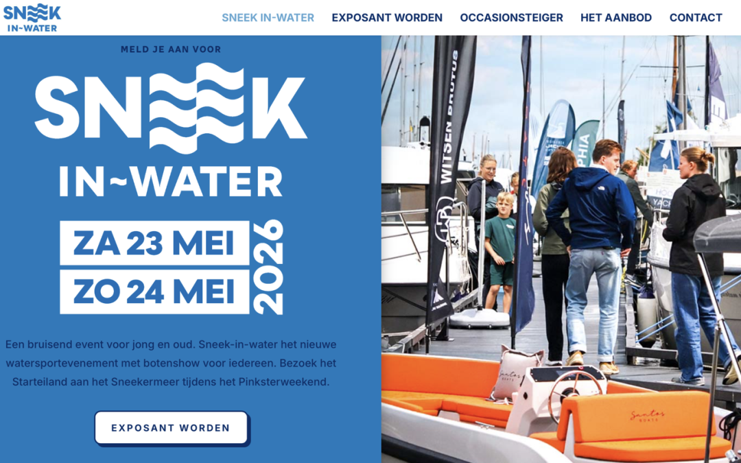 Veel nieuwe exposanten tijdens Sneek in-water