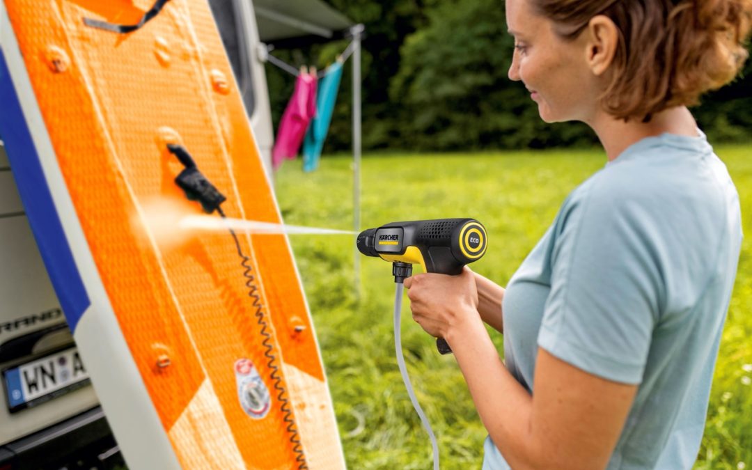 Kärcher lichtgewicht reiniger voor aan boord